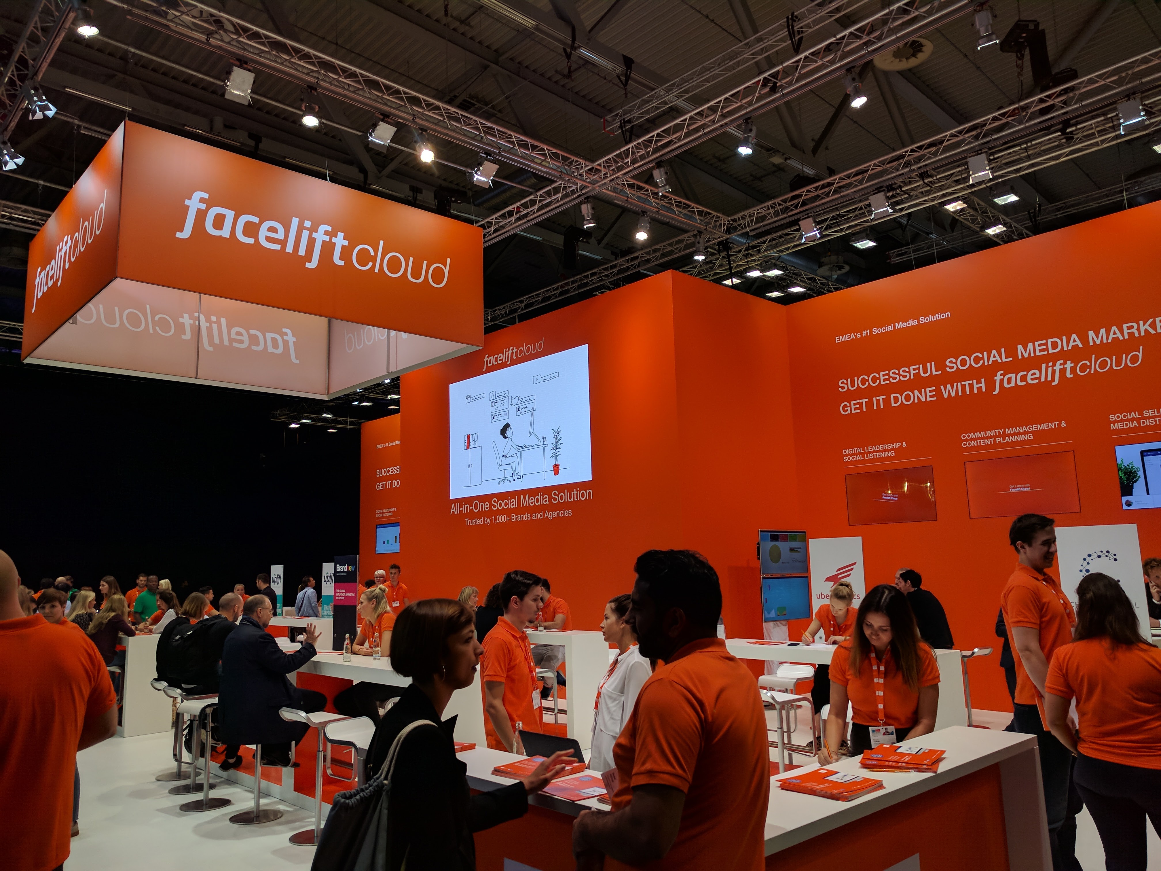 Facelift Messestand auf der DMEXCO 2017
