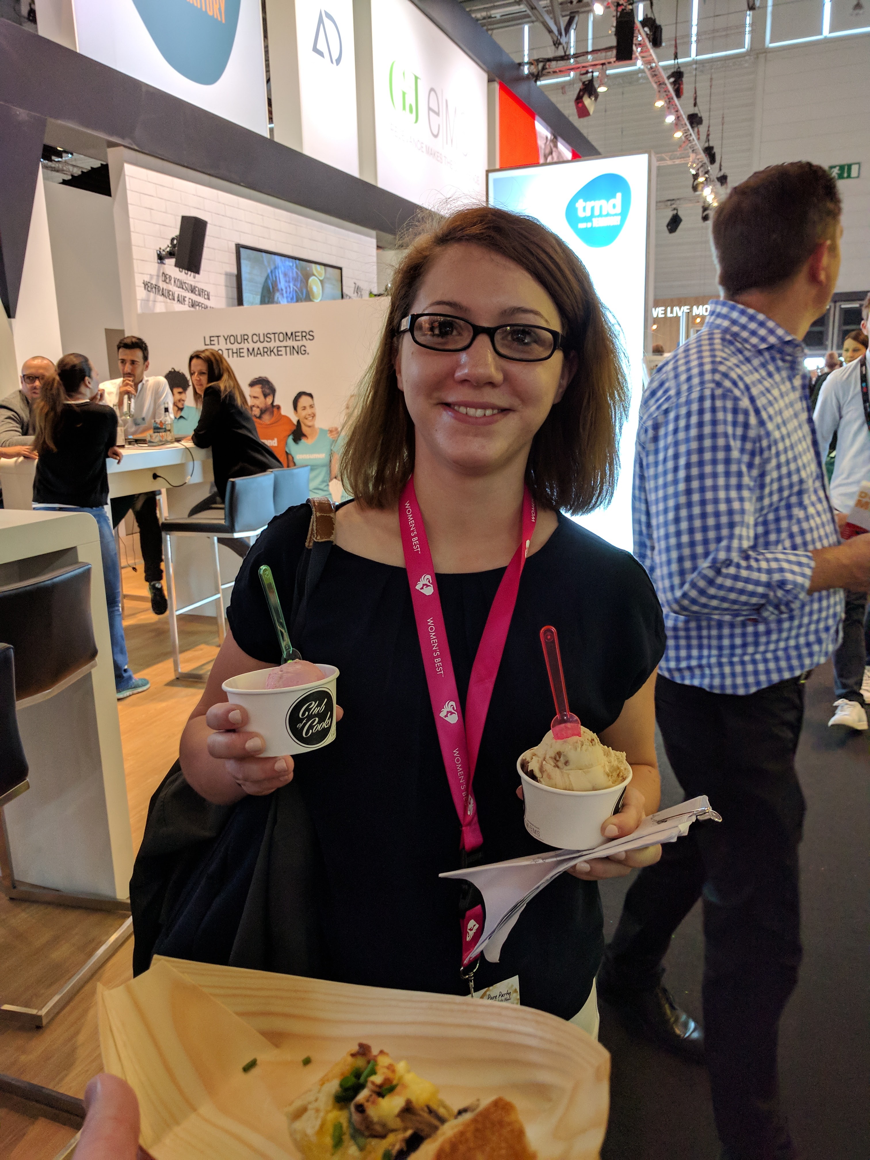 Ich mit meinem Eisberg