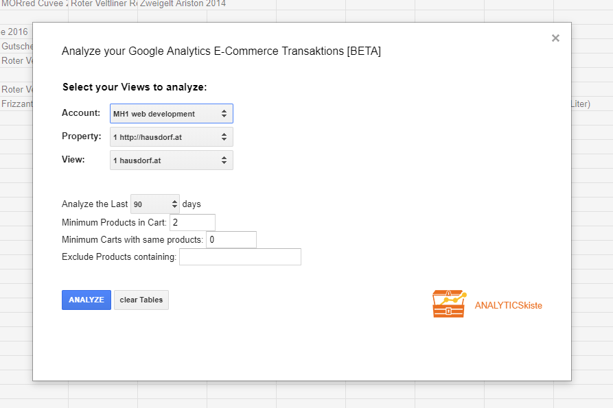 Google Spreadsheet Plugin Related Products and Top Carts