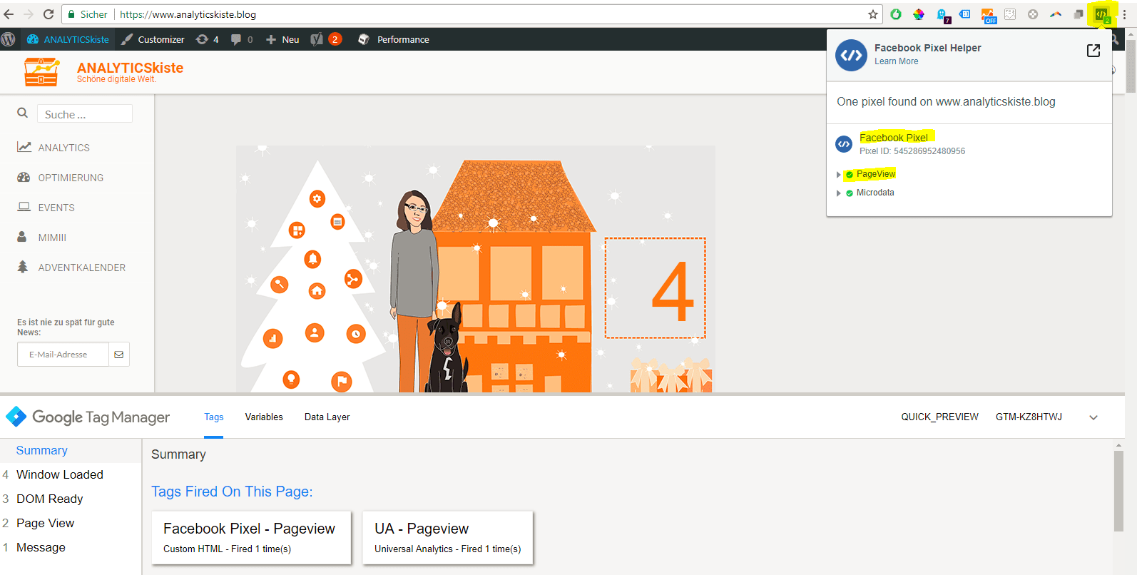 analyticskiste.blog Facebook Pixel