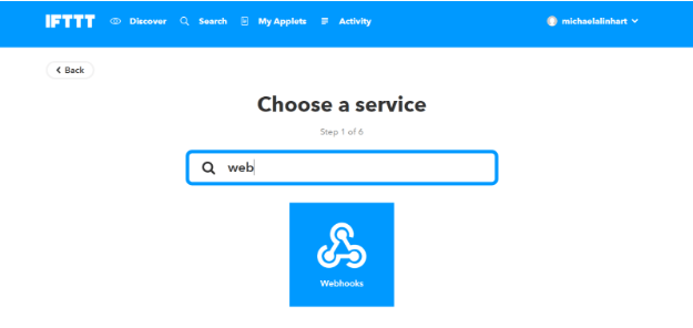 ifttt webhooks
