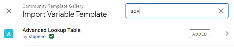 Advanced Lookup Table Template von stape.io