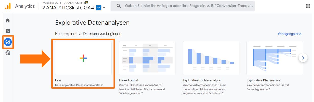 Google Analytics 4 Custom Report