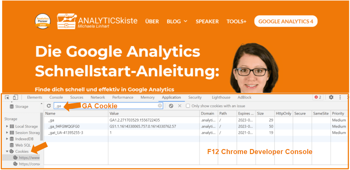 Google Analytics Cookie _ga