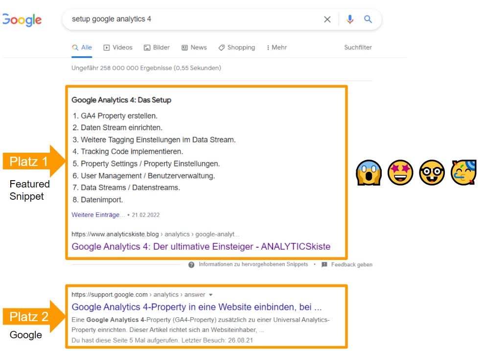 Google Featured Snippet