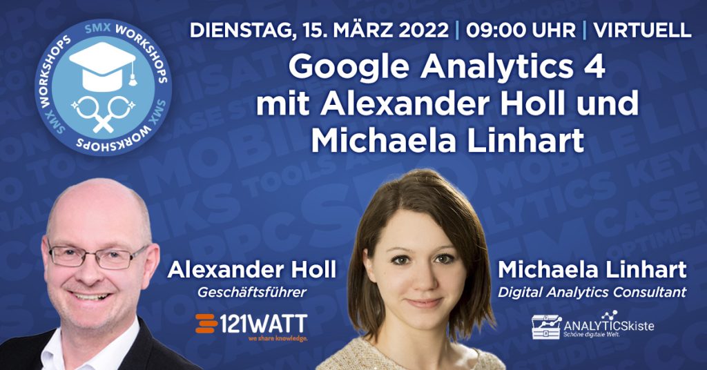 SMX GA4 Seminar Alexander und Michaela